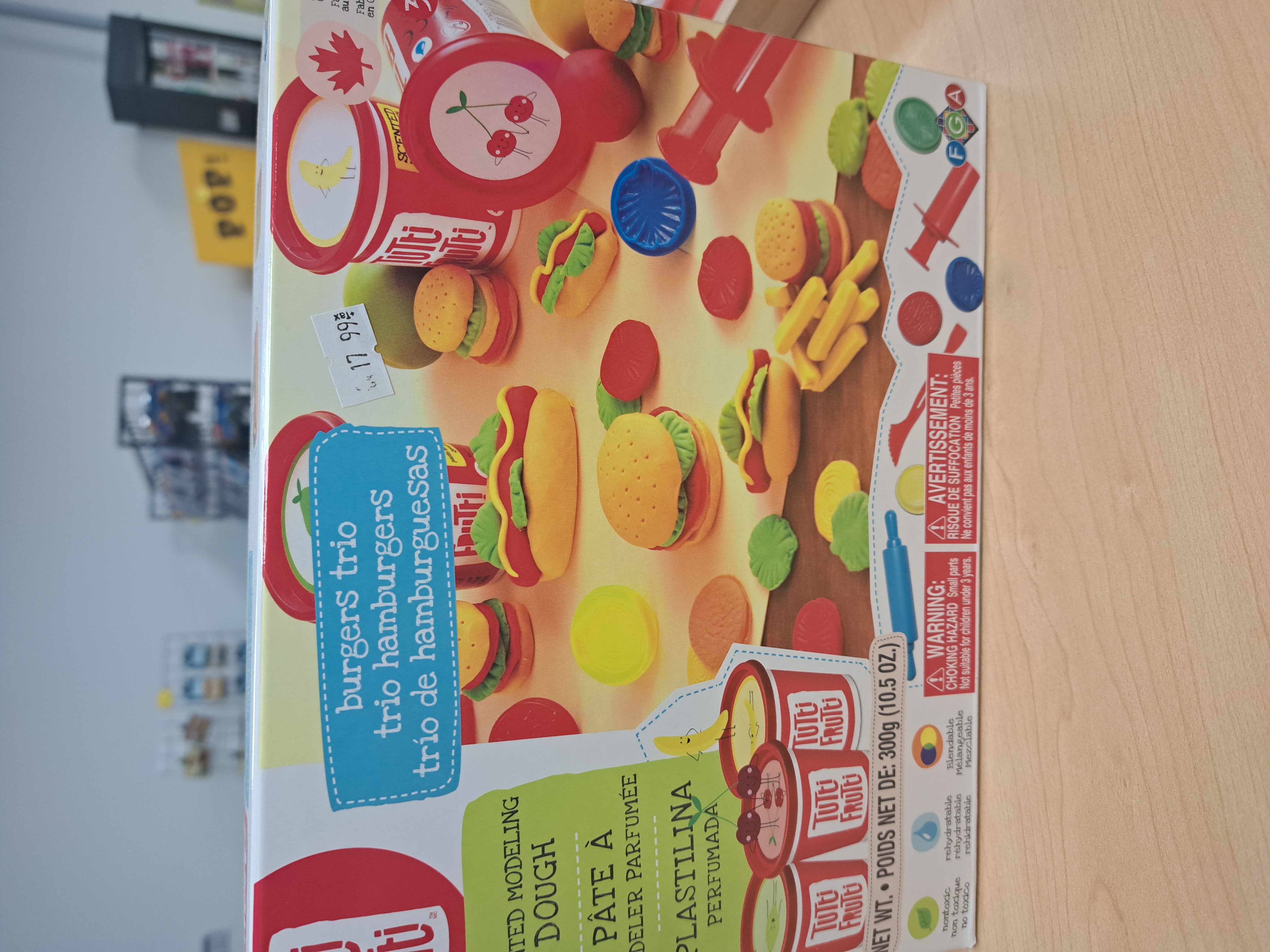 tutti frutti trio de hamburgers